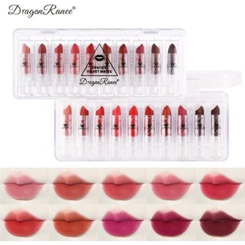 Матовые помады для губ Dragon Ranee China At AliExpress
