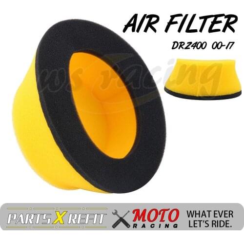 Motorcycle Air Filter Sponge Cleaner Moped For SUZUKI DRZ400 2000 2001 2002 2003 2004 2005 2006 2007 2008 2009 2010 2011-2017