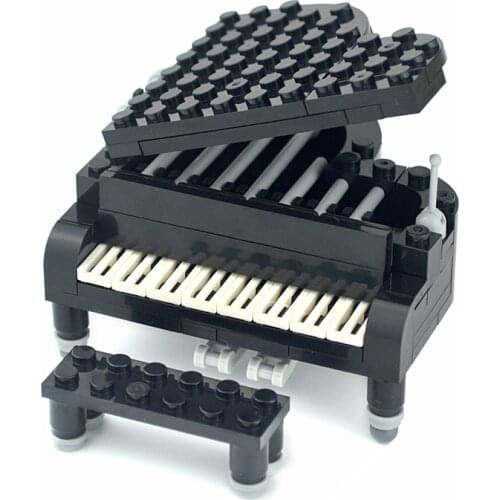 Moc Accessories Locking Toys City Toys Education Piano Model Children City Concert Baby Building Blocks Kids Compatible Lock Set