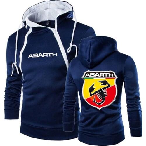2021 New ABARTH Leisure Men Pullover Hoodies Comfortable Hooded Sweatshirt Classic Tracksuit Warm Slim Tops