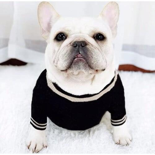 New Style Dog Sweater Jumper Clothes Winter Warm Pet Hoodie Jacket Coat for Small Medium Dogs French Bulldog Chihuahua Pug TPC05