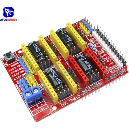 Diymore CNC A4988 V3.0 Expansion Board 3D Printer Driver Module Engraver IO Port for 3D Printer Arduino