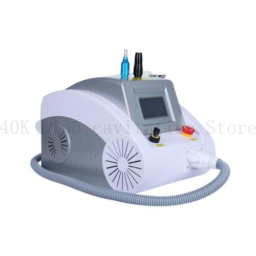 Q switch nd yag laser beauty salon equipment tattoo removal machine With red aiming