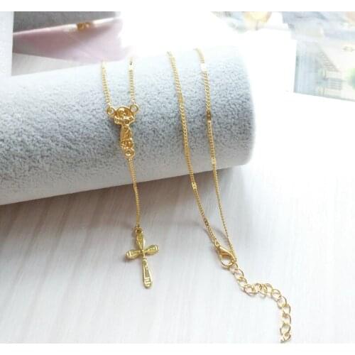 Цепочки с крестиком Qigo China At AliExpress