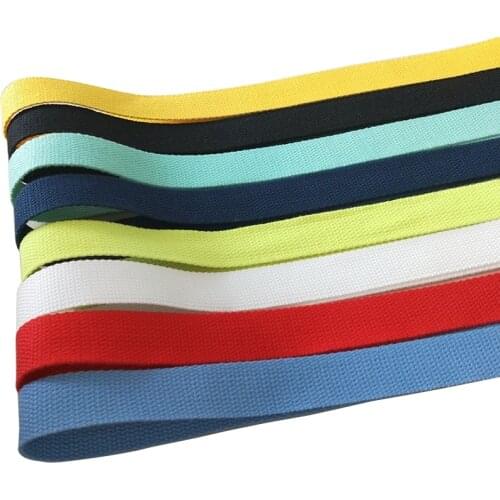 XUNZHE 6m* 38 mm Webbing Canvas Ribbon Belt Woven Tape Nylon Band Backpack Binding Sewing Bag Belt Accessories