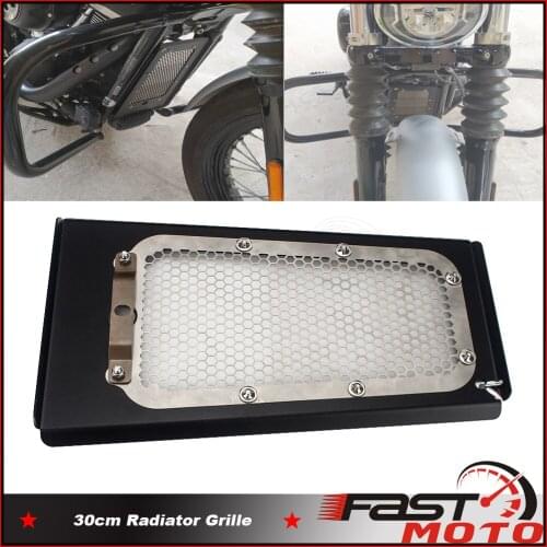 Motorbike Radiator Grille Guard Cover Stainless Steel Protection Mesh For Harley Sport Glide Breakout Street Boy Fat Bob 2018-UP