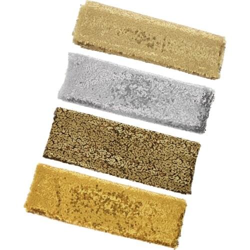 Sparkly Bling Sequin Table Skirt Wedding Banquet Decorative Cover