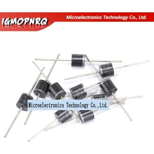 20pcs 10A10 R-6 10A 1000V 10a10 DIP electrical Axial Rectifier Diode new original