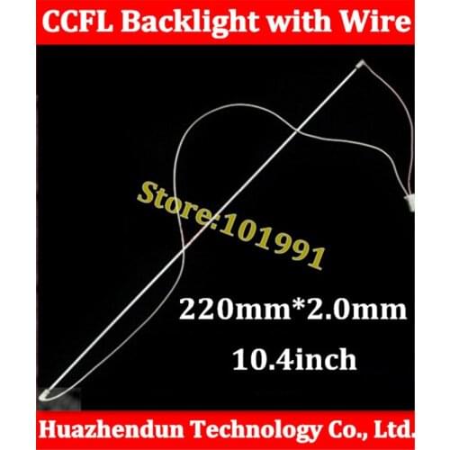 20pcs Universal 10.4 inch Backlight CCFL Lamps with Wire and Harness 220mm*2.0 10.4'' Freeshipping