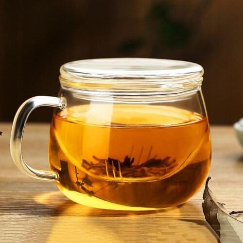 350ml Kettle Tea Cup Teacup Strainer Water Kitchen Restaurant Coffee Heat Resistant Economic