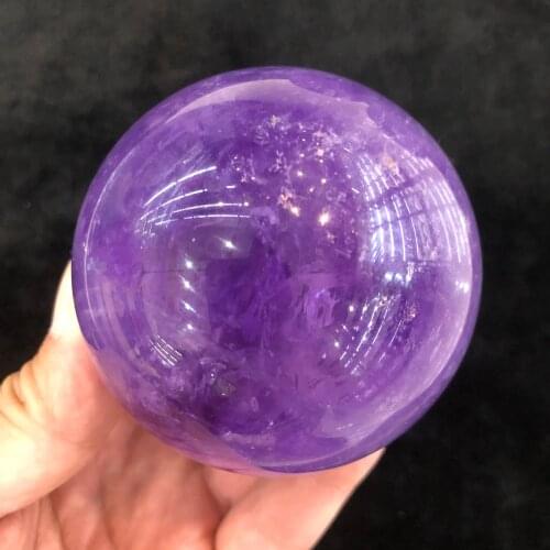 AAAA Natural Crystal Quartz Rainbow Amethyst Sphere Ball Energy Reiki Stone Home Office Aquarium Decoration Accessories Gemstone