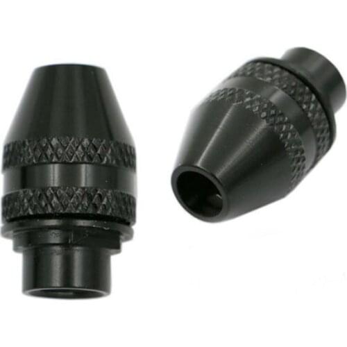 Quick Change Adapter For Rotary Accessories Tool 7MM 1X 0.4-3.2mm Black