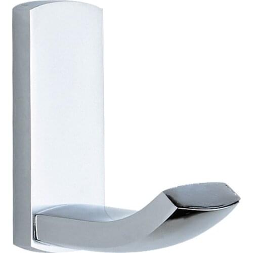 Bathroom Hardware Accessories Wall Mounted Polished Chrome Brass Robe Hook Dba839