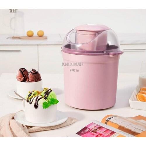 800ml Automatic Ice Cream Maker Machine Sorbet Fruit Yogurt Maker Dessert Maker Triple Refrigeration System
