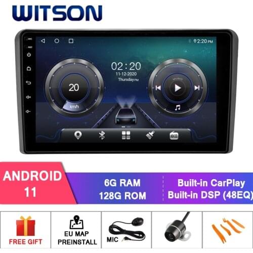 WITSON Android 10.0 CAR DVD SYSTEM for AUDI A3/S3/RS3 2003-2012 car dvd player link/DAB support