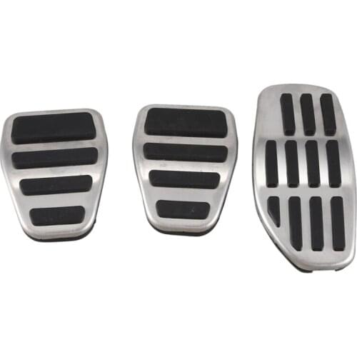 Car Gas Brake Pedal Cover Fit for Nissan X-Trail Rogue T32 Qashqai Rogue Sport J11 Kicks for Renault Koleos Kadjar Samsung QM6