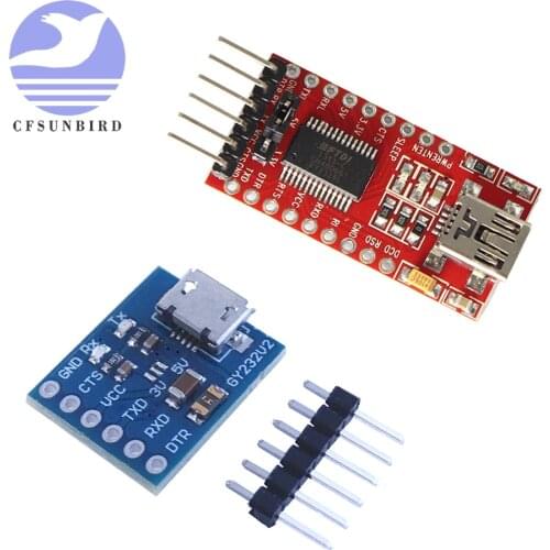 FT232RL FT232 USB TO TTL 5V 3.3V Download Cable To Serial Adapter Module USB TO 232 GY232V2 MICRO FT232RL USB