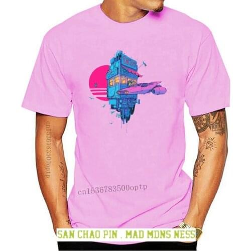 Tacos T-Shirt space mexican neon futuristic cosmic sunset cityscape taqueria stand sci fi