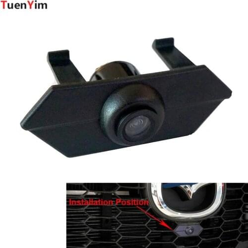 720P AHD Car Front view forward image camera For Mazda CX-5 2014 2015 Firm Installed in the logo grille