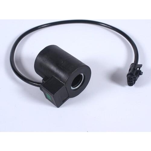DC 24V Excavator Solenoid Valve Coil fits for Hyundai R210 200-5 with 16mm Inner