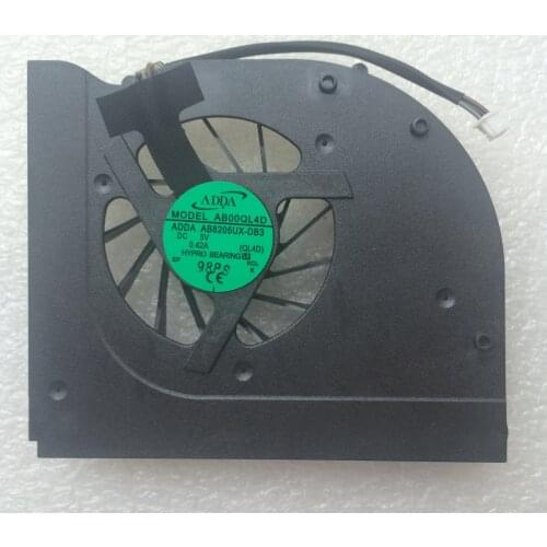 Notebook CPU cooling fan for Hasee A550 A560 A550-T44 A550-P LG R590 R580 laptop cpu cooler fan AB8205UX-DB3