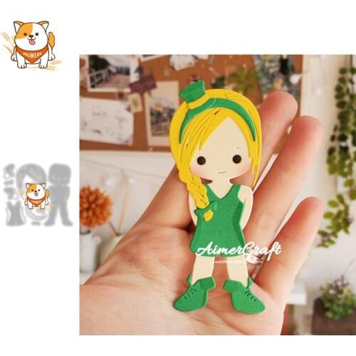 St. Patricks Day Metal Cutting Dies Mold Knife Scrapbooking Stencil DIY Embossing Craft Die Cuts Card Making New Dies For 2021