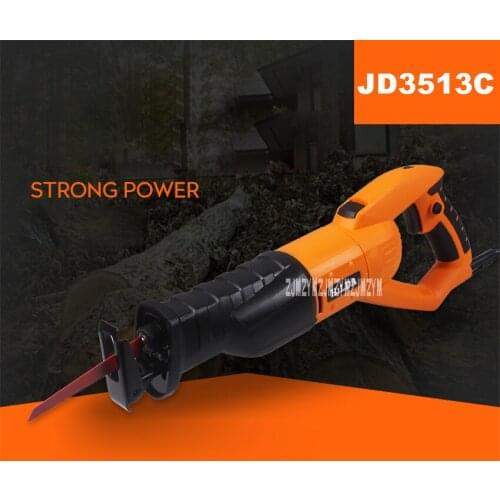New Multi-functional Reciprocating Saw Metal Cutting Machine Household Adjustable Speed Woodworking Saws JD3513C 220v/50HZ 950W