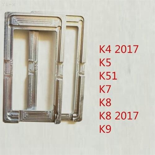 LCD Outer Glass Position Alignment Mold Holder Glue Mold Aluminum Metal mould for LG K4 K5 K51 K7 K8 K9 2017