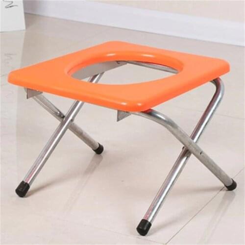 26cm height Portable folding skidproof pregnant woman bathroom Stool Bathing chair The aged Sit stool potty chair