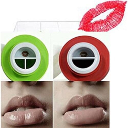 50pcs/lot Suction Silicone Lip Plumper Enhancer Device Sexy Bigger Fuller Lips Enlargement Plump Tool Wholesale
