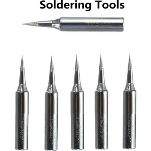 5PCS/Set 900m-T-I Welding Tool Lead-Free Soldering Iron Head Bit High-strength Heat-resistant Copper For Durability