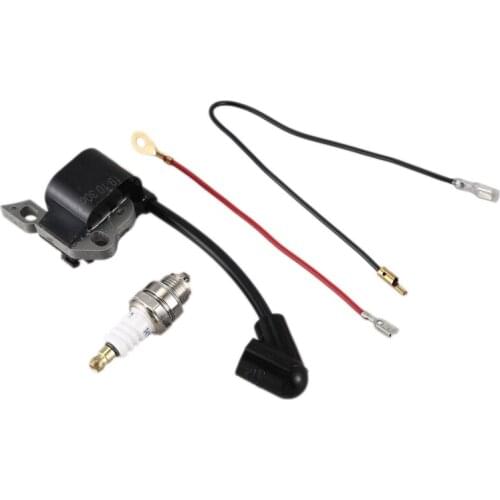 Ignition Coil Spark Plug and Wires for Stihl MS170 MS180 Chainsaw