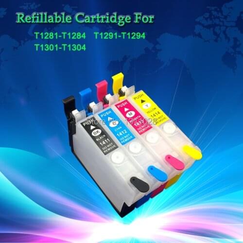 T1301-T1304 Refillable ink kit for Stylus SX525WD SX620FW SX445 BX525WD BX625FWD BX925FWD B42WD BX925FW BX535WD BX635FWD