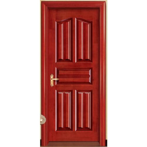 Custom traditional doors solid oak wood doors contemporary single front door interior door available E-003