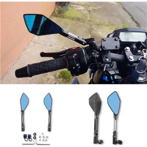Universal Aluminum CNC Motorcycle Rearview Side mirror for BMW for Honda Suzuki Ducati Kawasaki for Hyosung benelli ATV