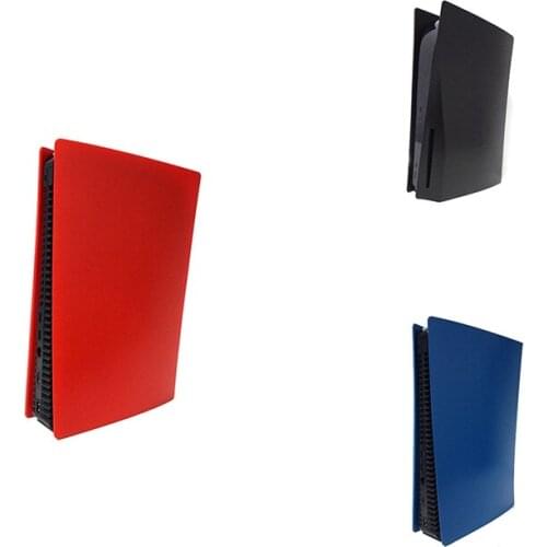 Skin Shell Case Cover Replacement Plate for PS5 Game Gaming Console Protective Anti-Scratch Dustproof Accessories