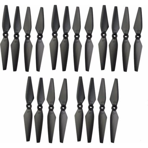 20PCS for MJX B2 B2C B2W Bugs 2W Bugs 2 F200SE four axis aircraft spare parts model aircraft UAV propeller black