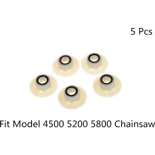 5 Pcs Universal Chainsaw Oil Drive Pump Worm Gear 4500 5200 5800 45/52/58CC Chainsaw Spare Tool Parts