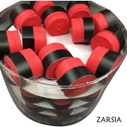 60 pcs Red color no logo dry feel Badminton overGrip,Anti-skid weat absorbed wraps,Tennis skidproof weat band,tennis overgrips