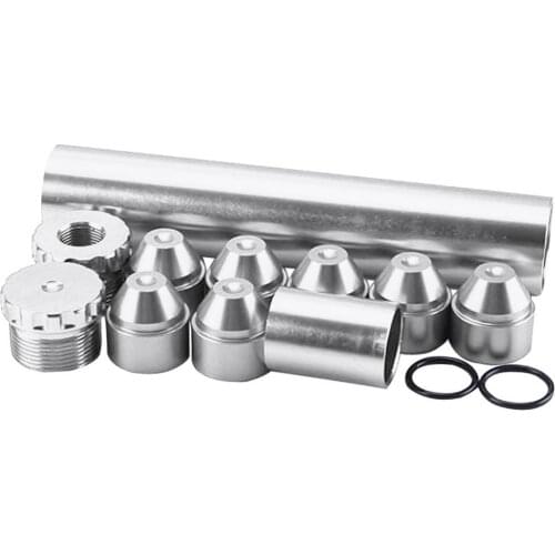 6in 1/2''-28 Fuel Oil Filter Car Fuel Filter Auto Replacement Parts Silver