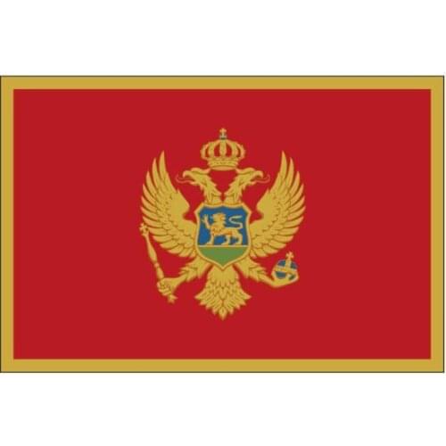 90x150cm MNE Montenegro Montenegro National Flag