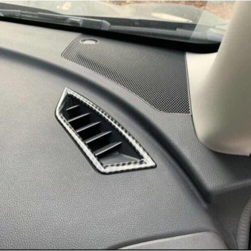 Carbon Fiber Air Vent Cover For Subaru Crosstrek XV Forester Impreza 2018 2019 2020 Accessories