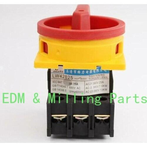 CNC LW42B-25A LW42B-32A LW42B-63A LW42B-100A Cam Load Disconnect Switch LW42B63 -1016/LF101