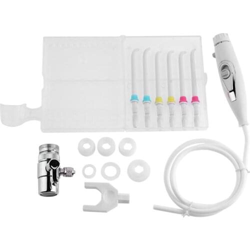 Oral Irrigator Faucet Water Jet Toothbrush Dental Tooth Cleaner
