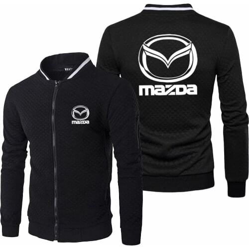 2021 New Mens Mazda Jacket Spring Autumn Long Sleeve Fashion Sportswear Casual Zipper Hoody Male Sweatshirts