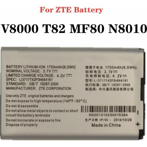 Li3717T42P3h644161 Battery For ZTE T82 V8000 MF80 N8010 007Z ZEBAJ1 WIFI Router Hotspot Modem Mobile Phone Battery