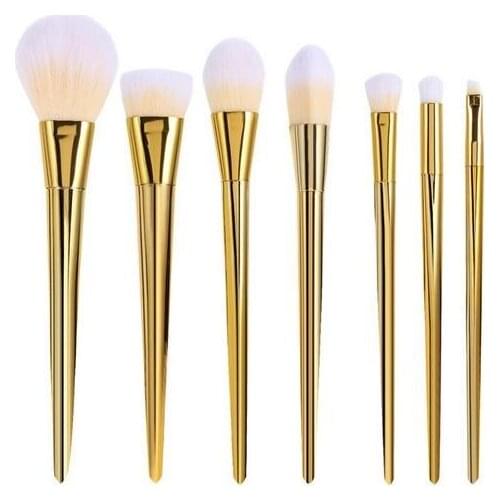 New Arrive 7pcs Makeup Cosmetic Brushes Set Powder Foundation Eyeshadow Eyeliner Lip Brush Tool