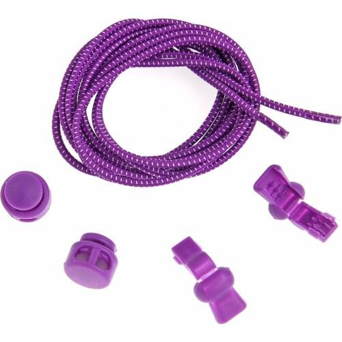 A Pair Of No Tie Shoelaces Mens And Womens Elastic Band Locks Laces Sports Laces Without Knotting Childrens Shoelaces