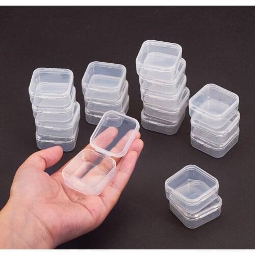 Plastic clear cover cover bag jewelry packaging box decoration storage box accessories jewelry box organizer jewelry packaging