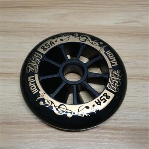 90mm 100mm 110mm Inline Speed Skating Wheel with Black / Blue / Green / Orange / White Track Racing Skates Shoes Wheel Rodas